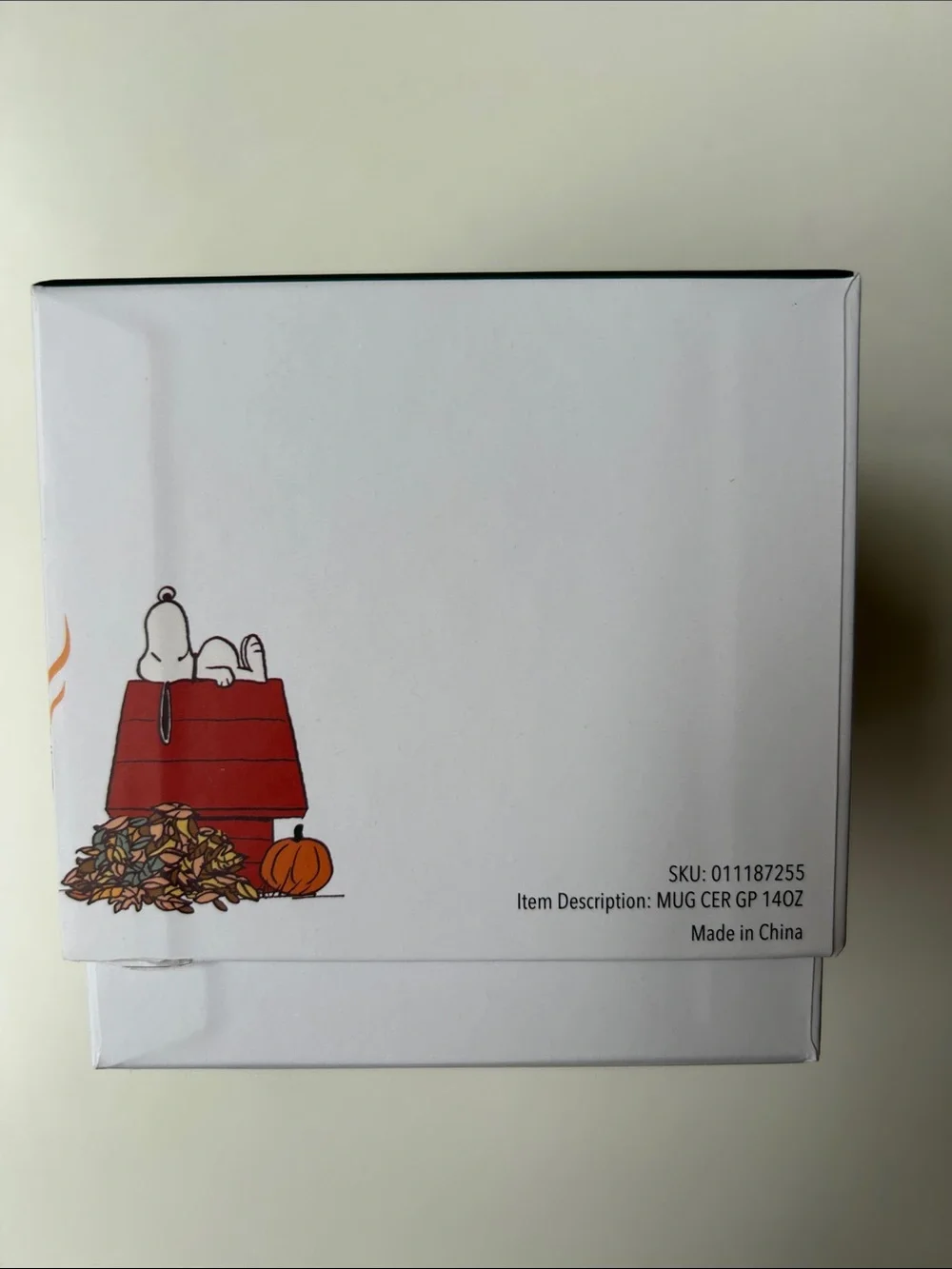 NWT PEANUTS + STARBUCKS ceramic mug